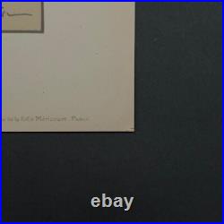 Lithographie par Henri Rivière La Féérie des Heures Le Calme Plat A5344