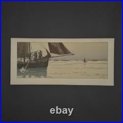 Lithographie par Henri Rivière La Féérie des Heures Le Calme plat A5923