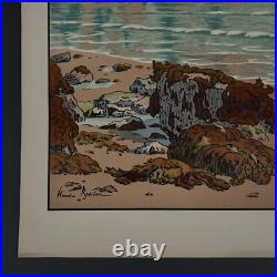 Lithographie par Henri Rivière Les Aspects de la Nature La Mer A5595