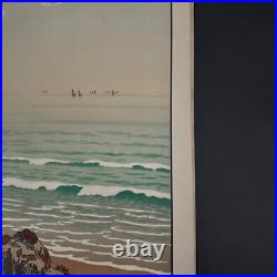 Lithographie par Henri Rivière Les Aspects de la Nature La Mer A5595