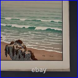 Lithographie par Henri Rivière Les Aspects de la Nature La Mer A5595