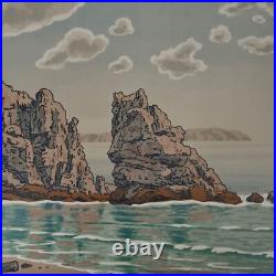 Lithographie par Henri Rivière Les Aspects de la Nature La Mer A5595