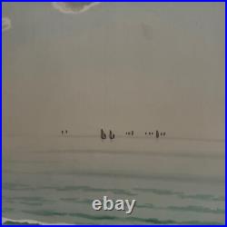 Lithographie par Henri Rivière Les Aspects de la Nature La Mer A5595