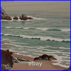 Lithographie par Henri Rivière Les Aspects de la Nature La Mer A5595