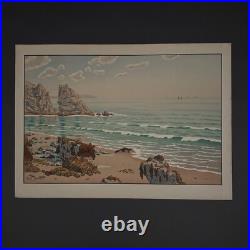 Lithographie par Henri Rivière Les Aspects de la Nature La Mer A5599