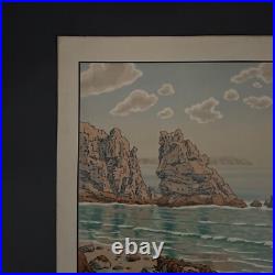 Lithographie par Henri Rivière Les Aspects de la Nature La Mer A5599