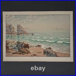 Lithographie par Henri Rivière Les Aspects de la Nature La Mer A5602