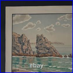 Lithographie par Henri Rivière Les Aspects de la Nature La Mer A5602