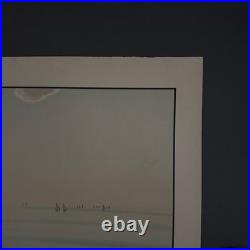 Lithographie par Henri Rivière Les Aspects de la Nature La Mer A5602