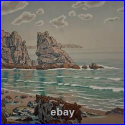Lithographie par Henri Rivière Les Aspects de la Nature La Mer A5602