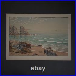 Lithographie par Henri Rivière Les Aspects de la Nature La Mer A5812