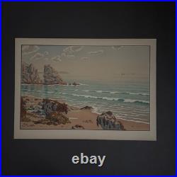 Lithographie par Henri Rivière Les Aspects de la Nature La Mer A5812