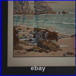 Lithographie par Henri Rivière Les Aspects de la Nature La Mer A5812