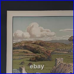 Lithographie par Henri Rivière Les Aspects de la Nature Le Vallon A5668 Lithographie par Henri Rivière Les Aspects de la Nature Le Vallon A5668