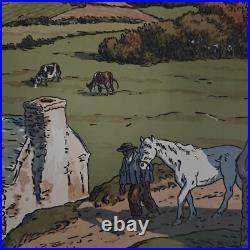 Lithographie par Henri Rivière Les Aspects de la Nature Le Vallon A5668 Lithographie par Henri Rivière Les Aspects de la Nature Le Vallon A5668