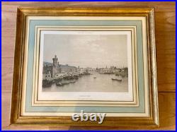 Lithographies de Paris x 4