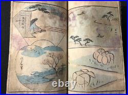 Livre / Ehon original de Hiroshige Ryusai hyakuzu Manga