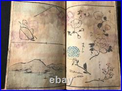 Livre / Ehon original de Hiroshige Ryusai hyakuzu Manga