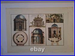 Lot De 6 Belles Lithographies De George Louis Le Rouge