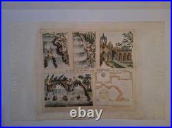 Lot De 6 Belles Lithographies De George Louis Le Rouge