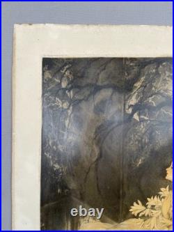 Louis ICART, La femme aux lys, lithographie signée