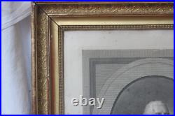Louis XVIII, roi de France. Gravure en buste du roi d'après Valois XIXe Louis XVIII, roi de France. Gravure en buste du roi d'après Valois XIXe