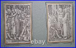 Lucas van LEYDEN (1494-1533) 6 gravures 1521 La Passion/collection Dalbanne