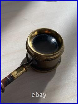 MAGNIFIQUE Ancienne loupe d'entomologie XIXe TRÈS BON ETAT