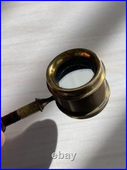 MAGNIFIQUE Ancienne loupe d'entomologie XIXe TRÈS BON ETAT