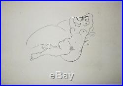 MATISSE Figure endormie. 1927. (Femme nue) Belle LITHOGRAPHIE ORIGINALE SIGNEE