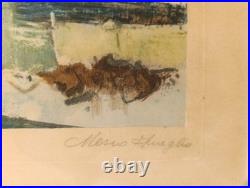 MERIO AMEGLIO (1897-1970) Lithographie originale signée et limitée 119/350