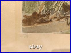 MERIO AMEGLIO (1897-1970) Lithographie originale signée et limitée 119/350