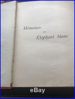 MUCHA Mémoires d'un ELEPHANT BLANC, par J. GAUTIER. 1894. Illustré par MUCHA