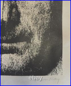 Man Ray, Autoportrait, 1972, Photo-lithographie signée, Épreuve d'artiste