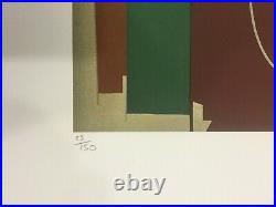 Lithographie Man Ray cm 50x65 signature au crayon certifié avec authentique 