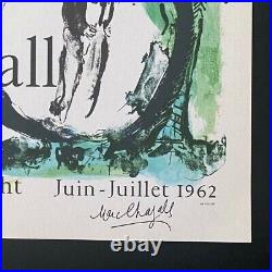 Marc Chagall + 1966 Beau Signée Imprimé + Offre