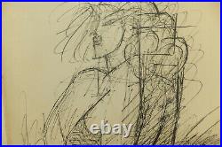 Marcel Gromaire, Nu 1952 lithographie signée, datée, expressionisme, art moderne