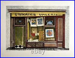Marie Faulconer lithographie signée boutique estampes gravures documents Paris