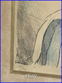 Marie LAURENCIN deux Lithographies En Couleur signées et Numérotées Au Crayon