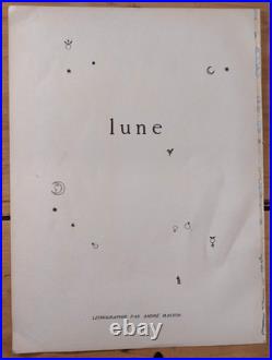 Masson Original Lithographs VERVE 1938 Surrealist Portfolio