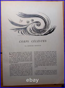 Masson Original Lithographs VERVE 1938 Surrealist Portfolio