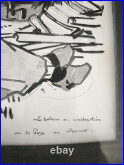Mathurin Meheut Bretagne Lithographie Originale 1932