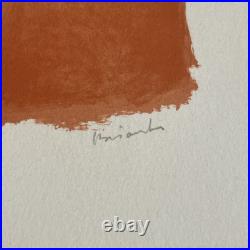 Maurice Brianchon Lithographie FEMME À SA TOILETTE 1956 Ex HC B État Rarissime
