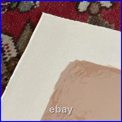 Maurice Brianchon Lithographie FEMME À SA TOILETTE 1956 Ex HC B État Rarissime