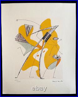 Max Ernst Lithographie 1986 (Miró Man Ray André Masson Magritte Dali)