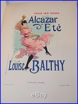 Mucha, Chéret, Toulouse-Lautrec. Les Affiches illustrées, Maindron 1896