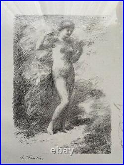 Néere Henri Fantin-Latour Lithographie originale