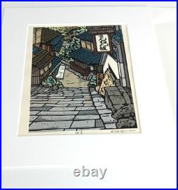 Nishijima Kazuyuki, Estampe japonaise, Lithographie signée
