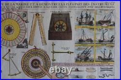 Nouvelle carte Marine instruments Navigation H. Chatelain 1712 (55751)