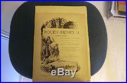 Numéro unique-Rouen-henry II publié à l'occasion de la fête historique 1880 état